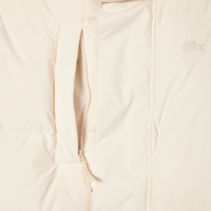 Мужской водонепронецаемый пуховик Lacoste с капюшоном