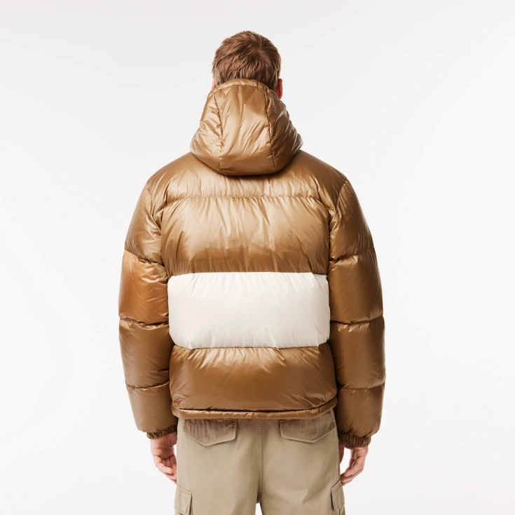 Мужская двусторонняя пуховая куртка Lacoste