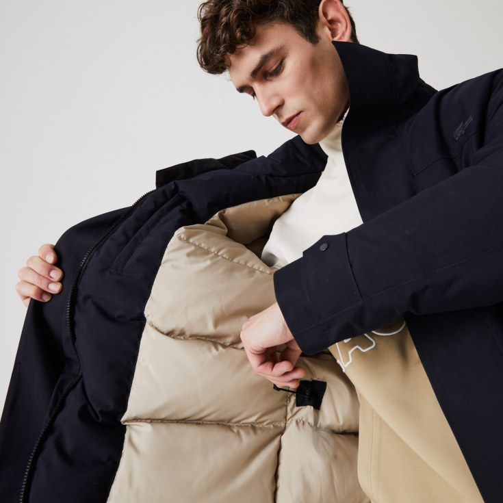 Мужская куртка Lacoste с лямками для переноски