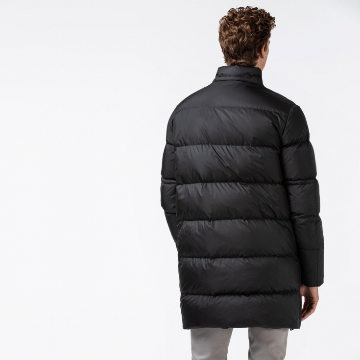 Мужская утеплённая куртка Lacoste Regular Fit с отстёгивающимся капюшоном