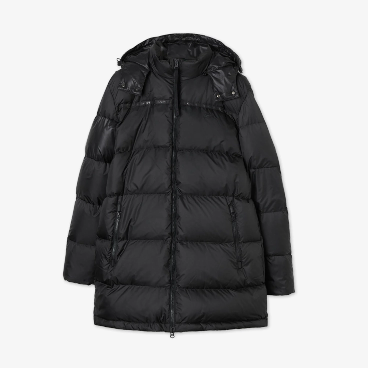 Мужская длинная куртка-пуховик Lacoste