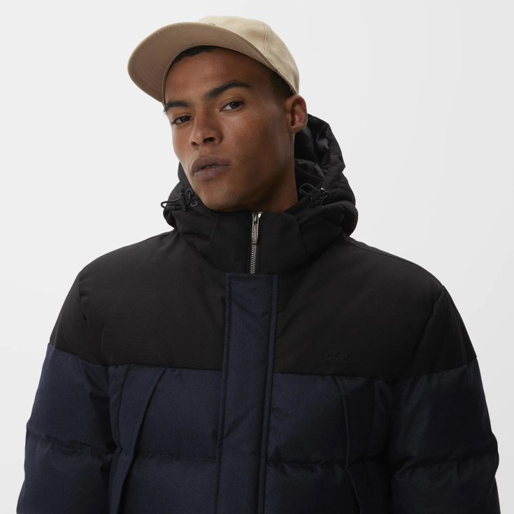 Мужская стёганая куртка Lacoste L!VE