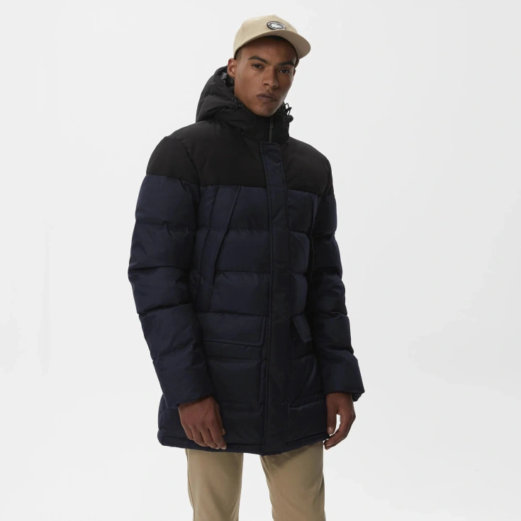 Мужская стёганая куртка Lacoste L!VE