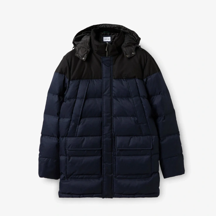 Мужская стёганая куртка Lacoste L!VE