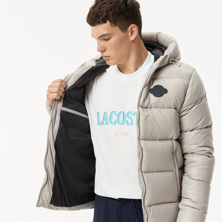 Мужская короткая куртка-пуховик Lacoste