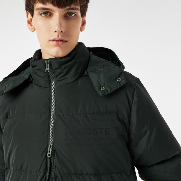 Мужская куртка Lacoste на двойной молнии