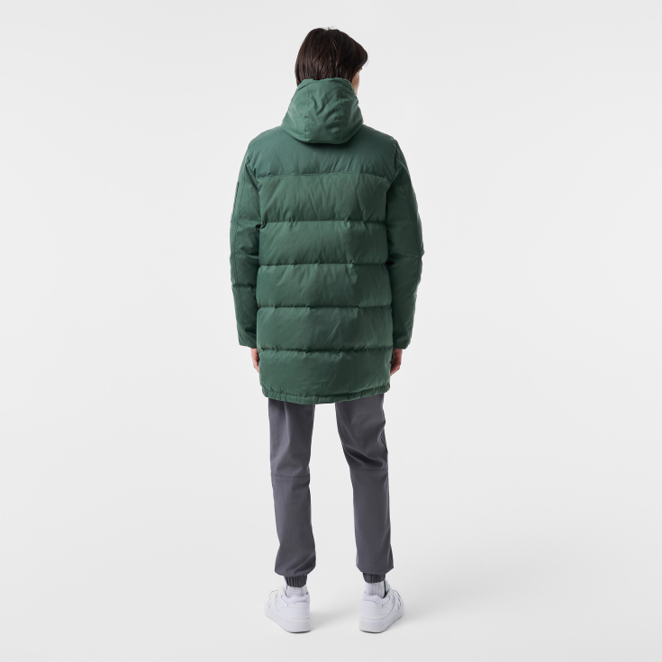 Мужская утеплённая парка Lacoste с капюшоном