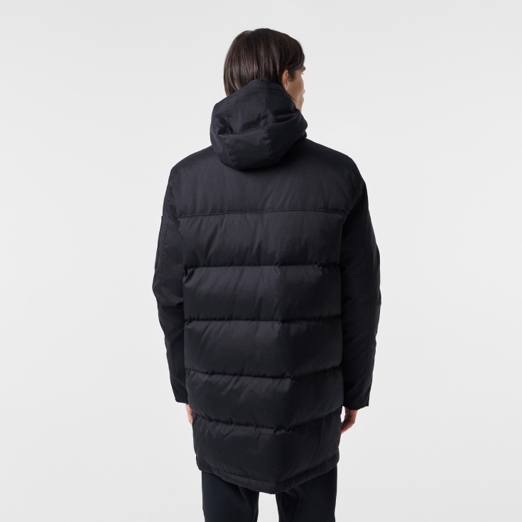 Мужская утеплённая парка Lacoste с капюшоном