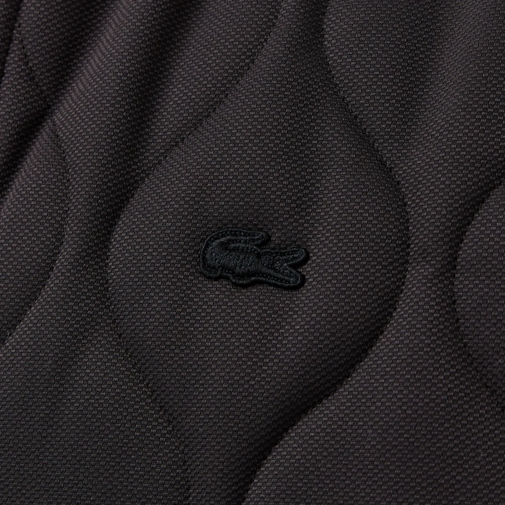 Мужская стёганая куртка Lacoste с высоким воротом