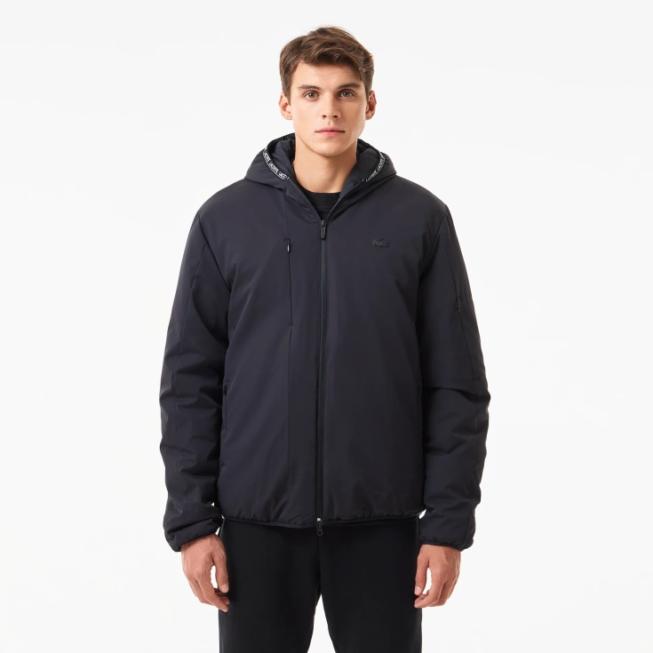 Мужская водоустойчивая ветровка Lacoste с капюшоном