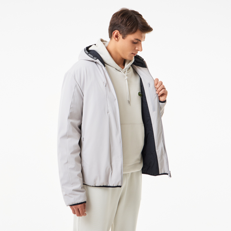 Мужская водоустойчивая ветровка Lacoste с капюшоном