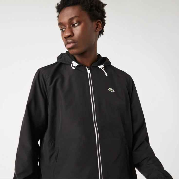 Мужская ветровка Lacoste с капюшоном