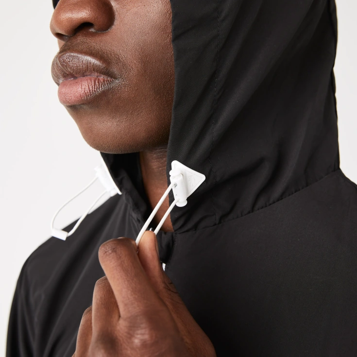 Мужская ветровка Lacoste с капюшоном