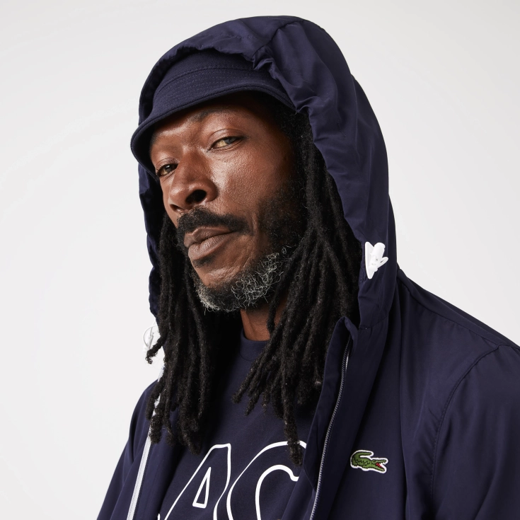 Мужская ветровка Lacoste с капюшоном
