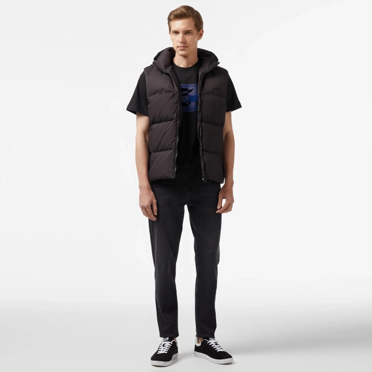 Мужской жилет Lacoste с капюшоном