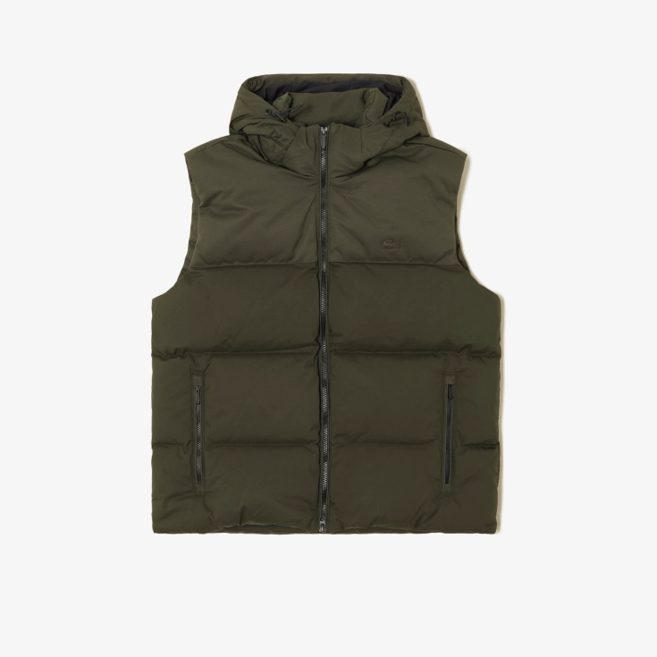 Мужской жилет Lacoste с капюшоном