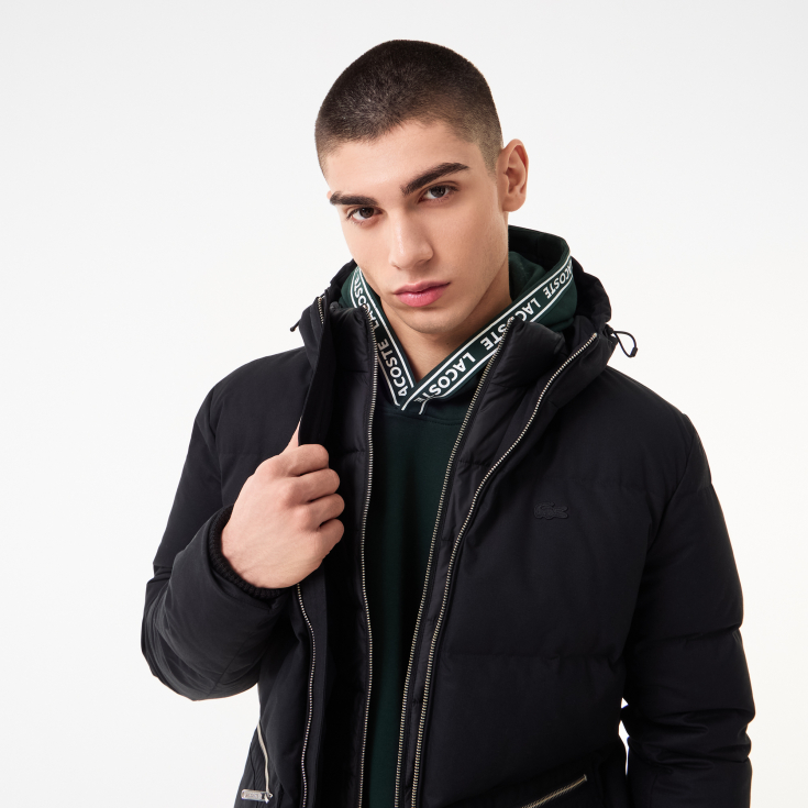 Мужская куртка Lacoste с капюшоном