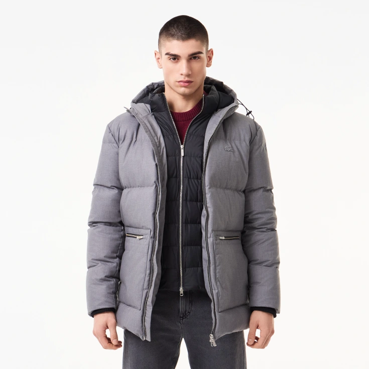 Мужская куртка Lacoste с капюшоном