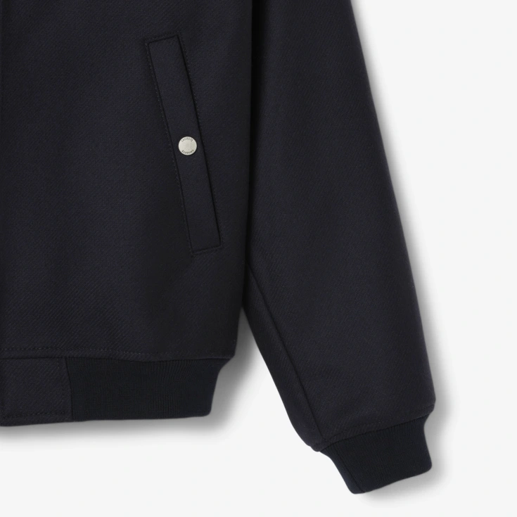 Мужская куртка-бомбер Lacoste из шерсти