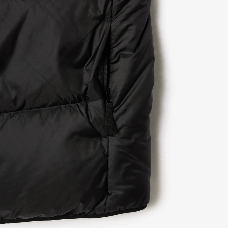 Мужской влагоотталкивающий жилет Lacoste с капюшоном