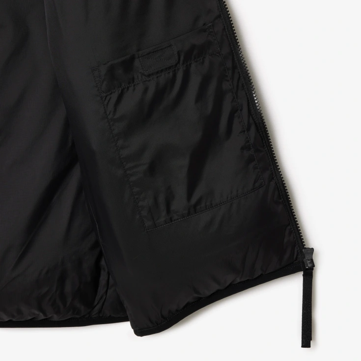 Мужской влагоотталкивающий жилет Lacoste с капюшоном