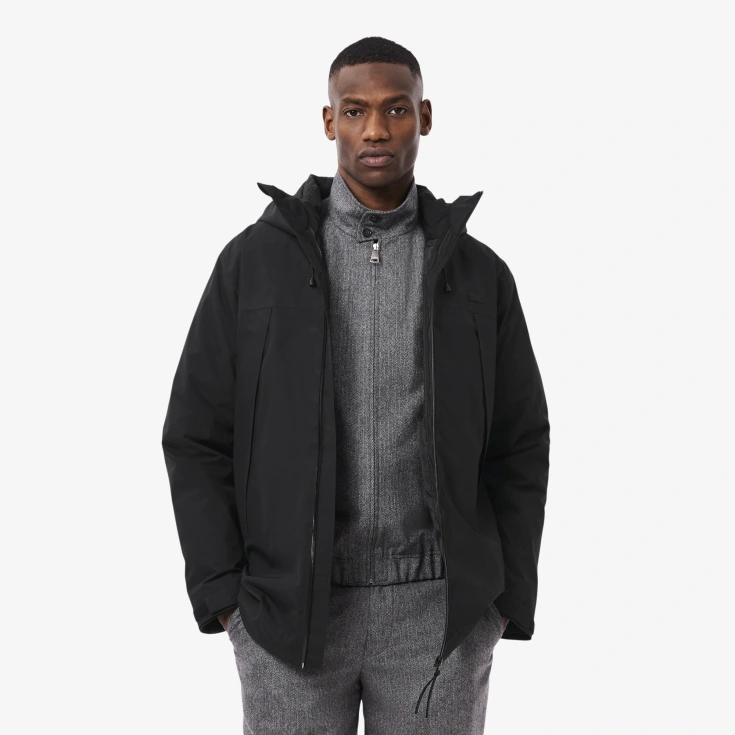 Мужская универсальная водоотталкивающая стеганая парка Lacoste