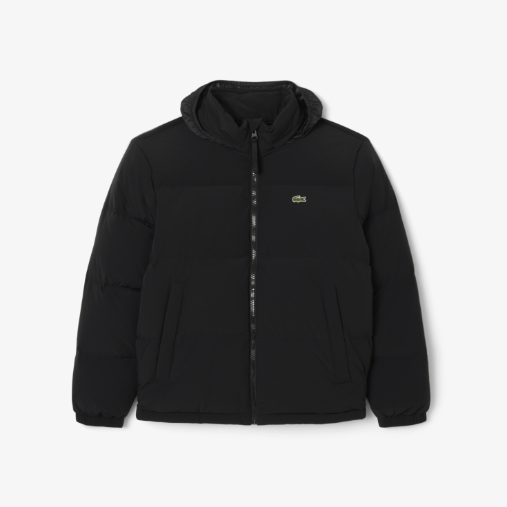 Водоотталкивающая пуховая куртка Lacoste с капюшоном