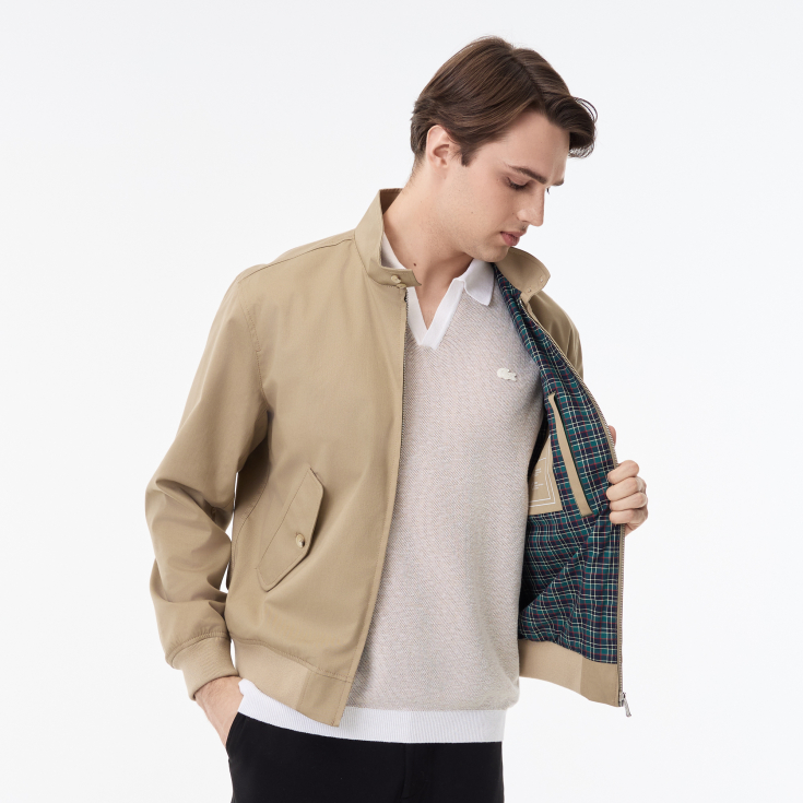 Мужская непромокаемая куртка харрингтон Lacoste