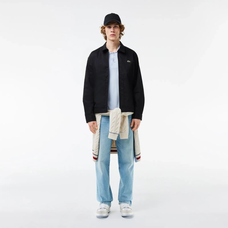 Мужская короткая непромакаемая куртка Lacoste