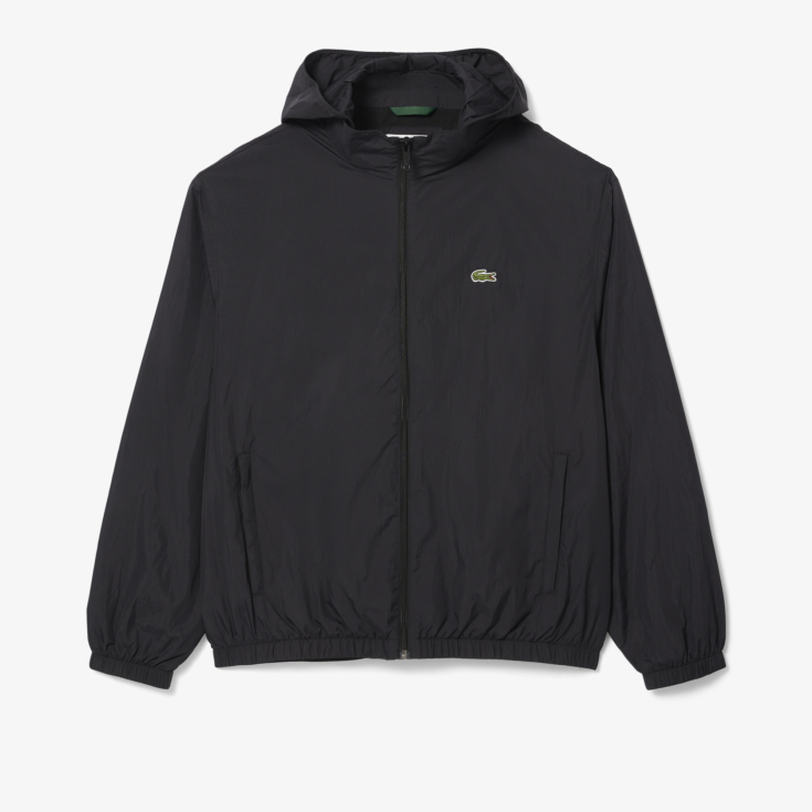 Мужская водоотталкивающая спортивная куртка Lacoste с капюшоном
