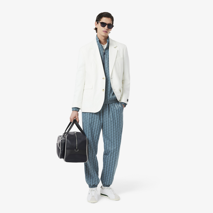 Мужская ветровка с монограммой Lacoste