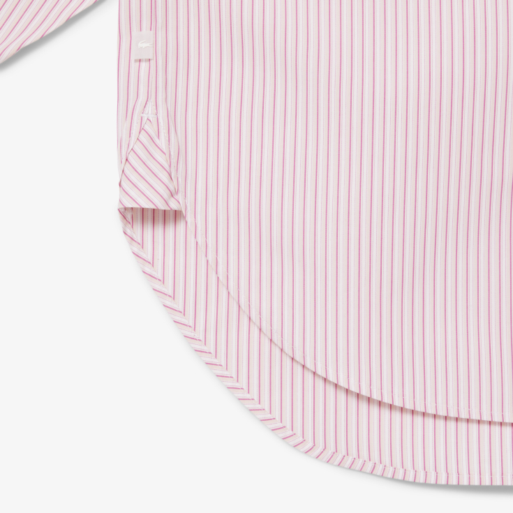 Женская рубашка Lacoste из хлопка