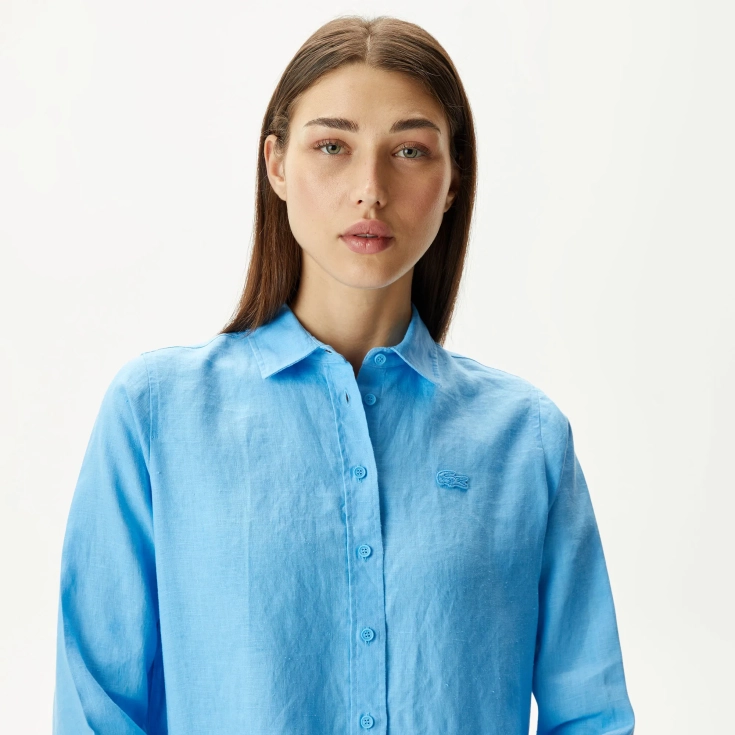 Женская рубашка Lacoste Relaxed Fit