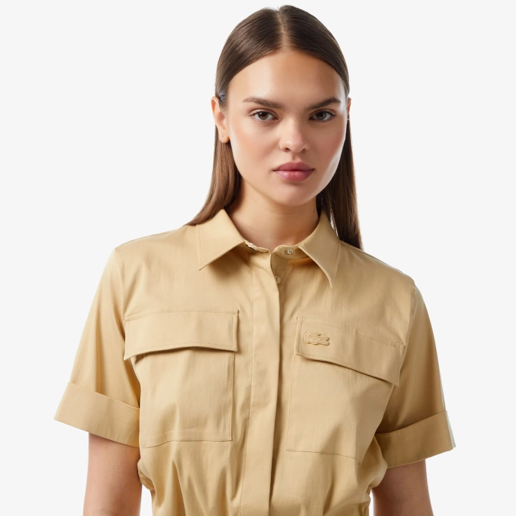 Женская лёгкая рубашка Lacoste