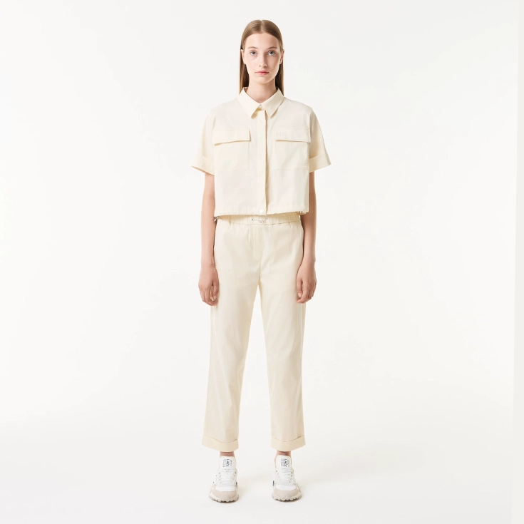 Женская лёгкая рубашка Lacoste