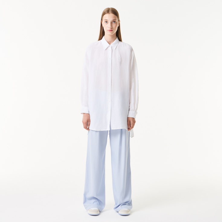 Женская лёгкая рубашка Lacoste