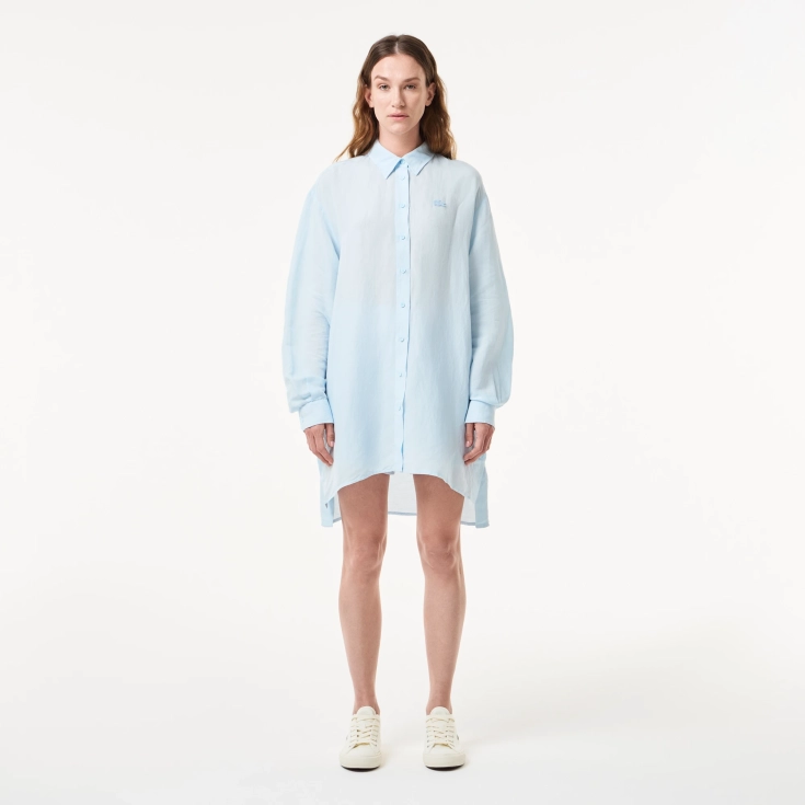 Женская лёгкая рубашка Lacoste