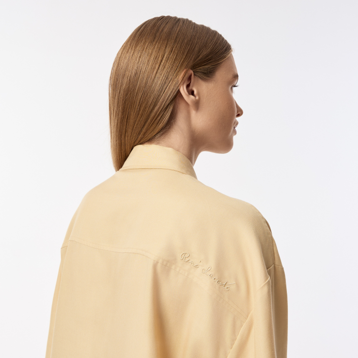 Женская рубашка Lacoste из тенселя