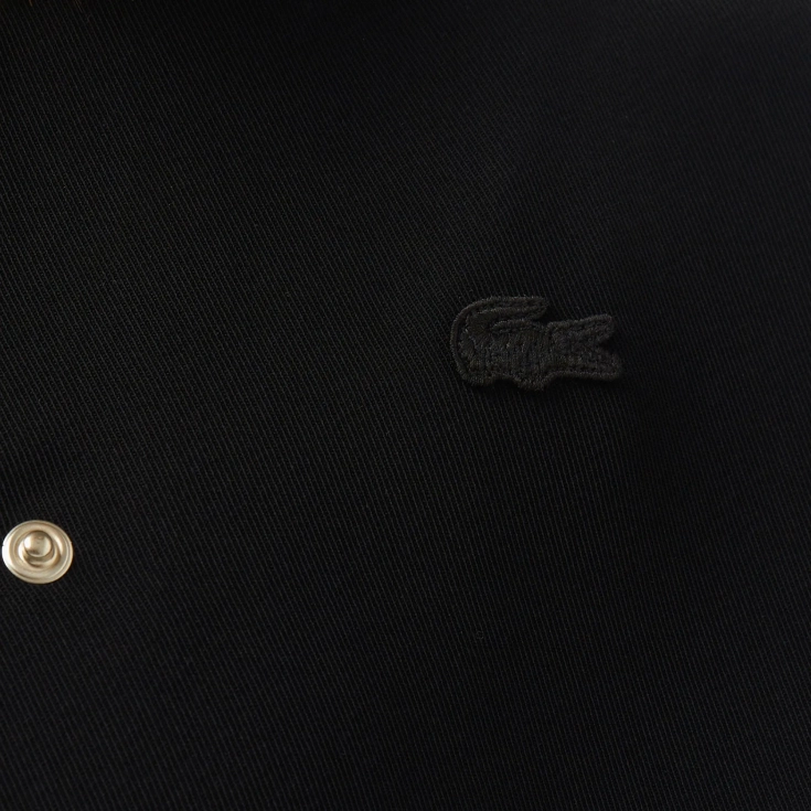 Женская рубашка Lacoste без ворот на кнопках