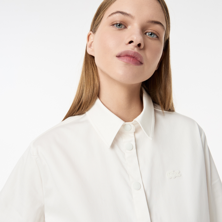 Женская рубашка Lacoste из эластичного хлопка