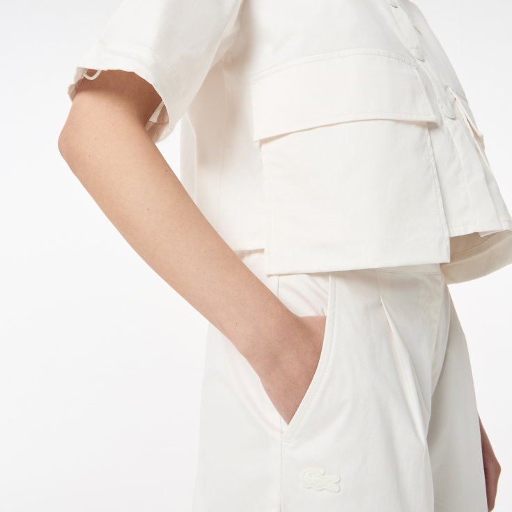 Женская рубашка Lacoste из эластичного хлопка