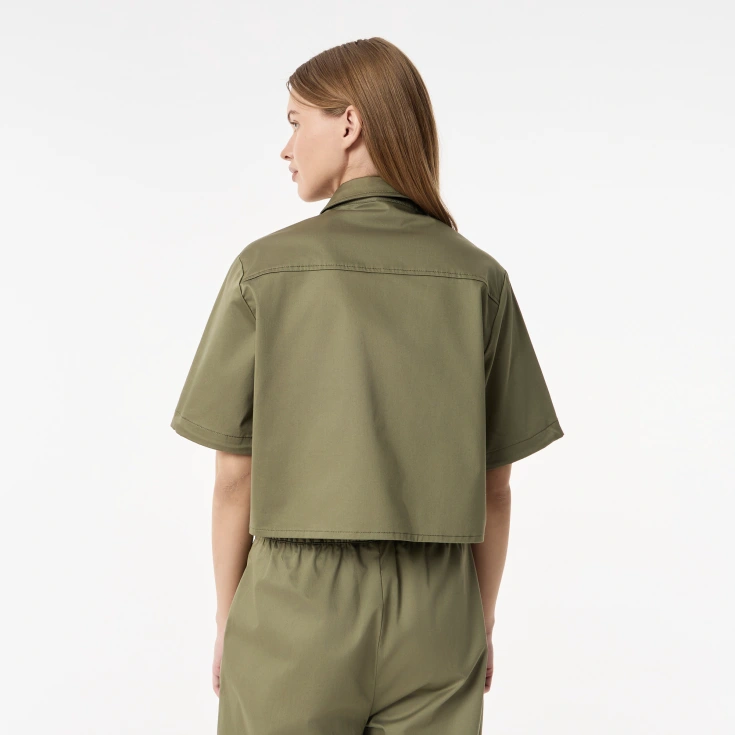 Женская рубашка Lacoste из эластичного хлопка