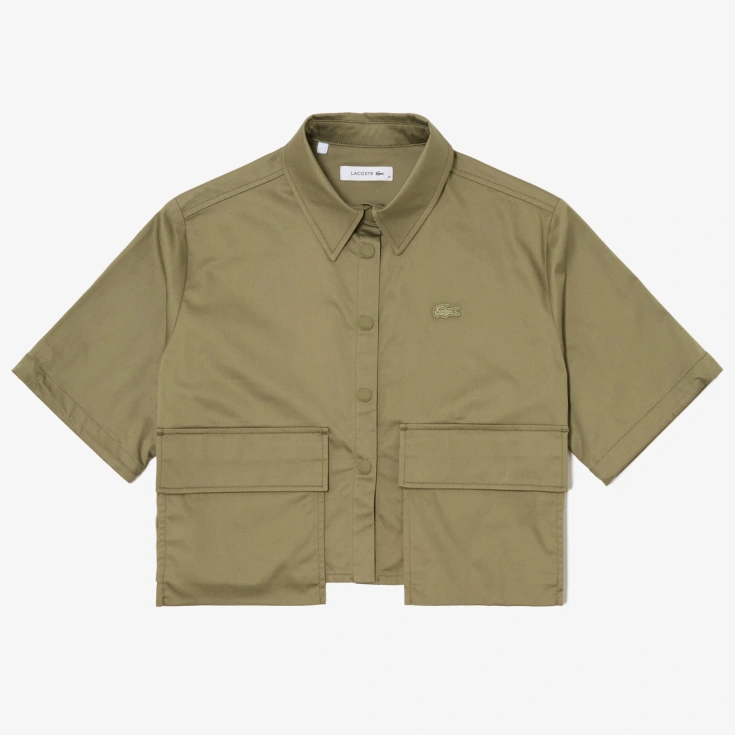 Женская рубашка Lacoste из эластичного хлопка