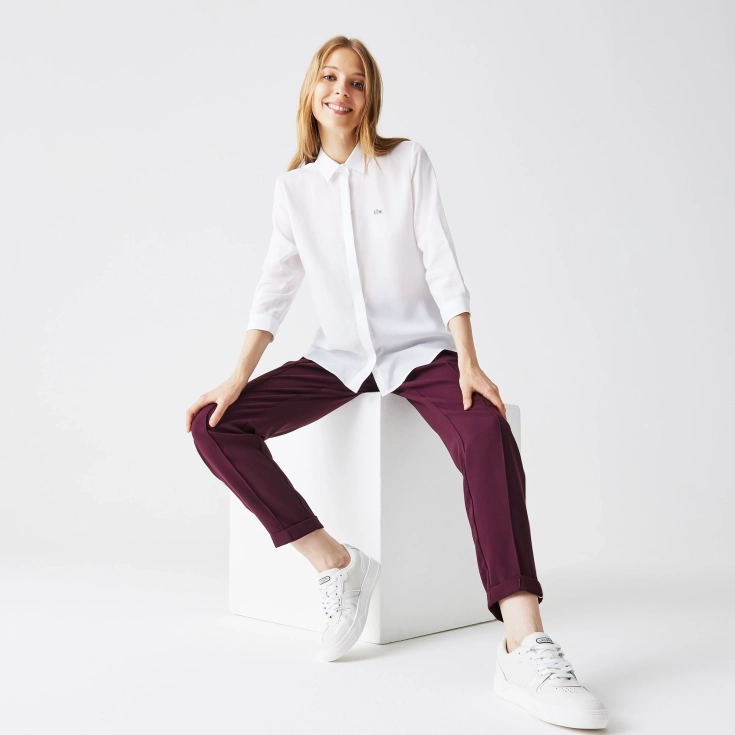 Женская рубашка Lacoste Regular Fit