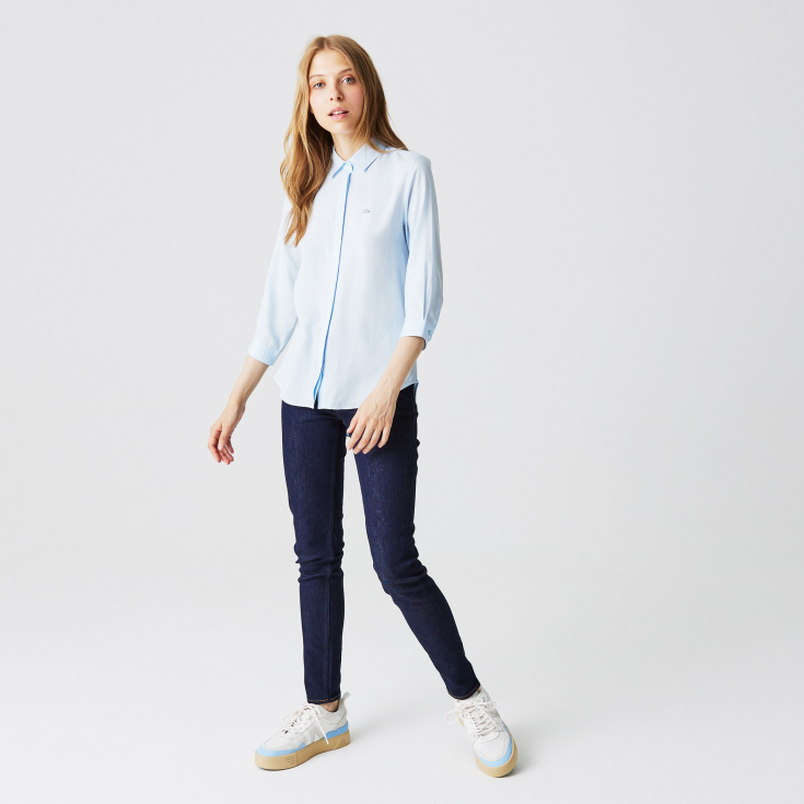Женская рубашка Lacoste Regular Fit