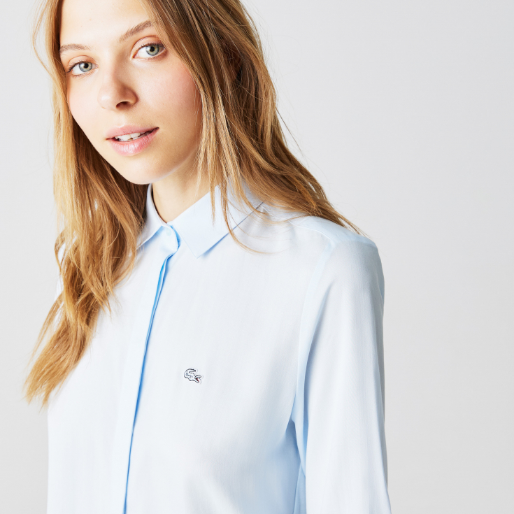 Женская рубашка Lacoste Regular Fit