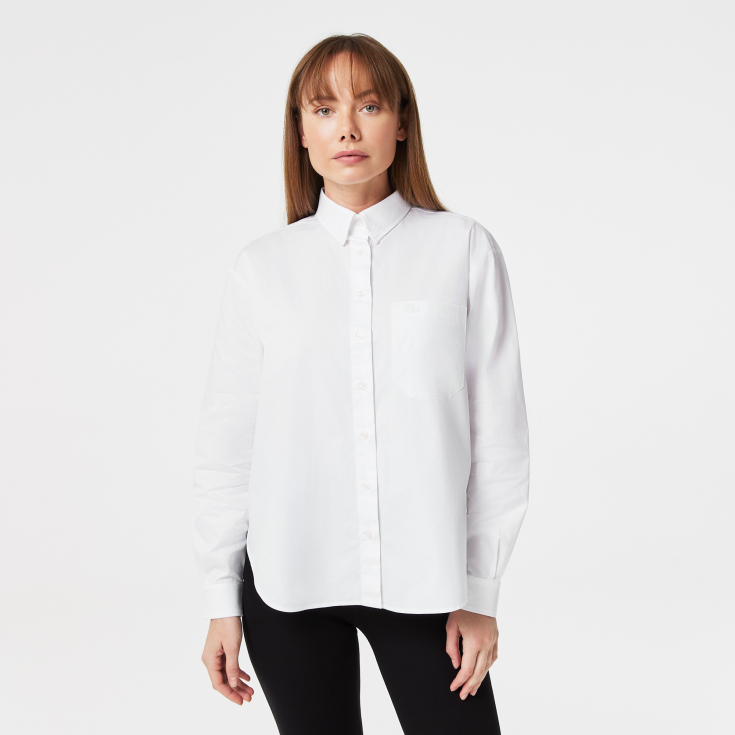 Женская рубашка Lacoste Oversized Fit