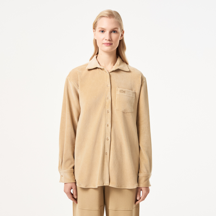 Женская рубашка Lacoste Loose Fit