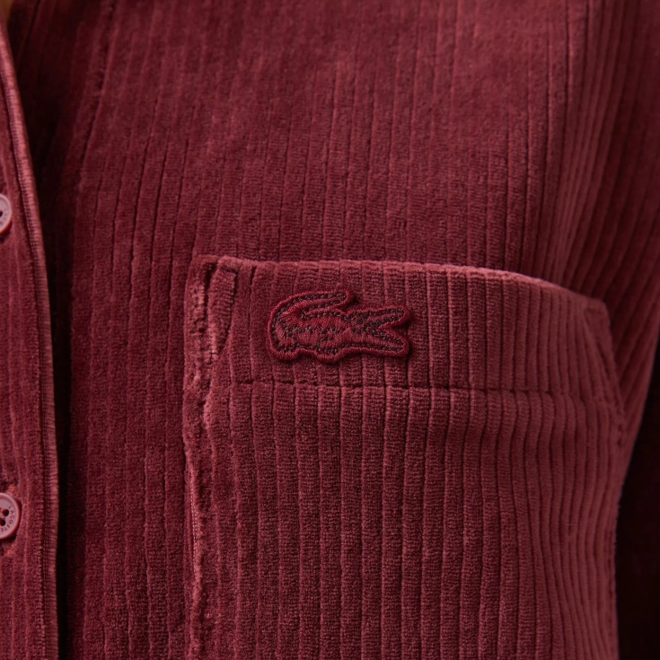 Женская рубашка Lacoste Loose Fit