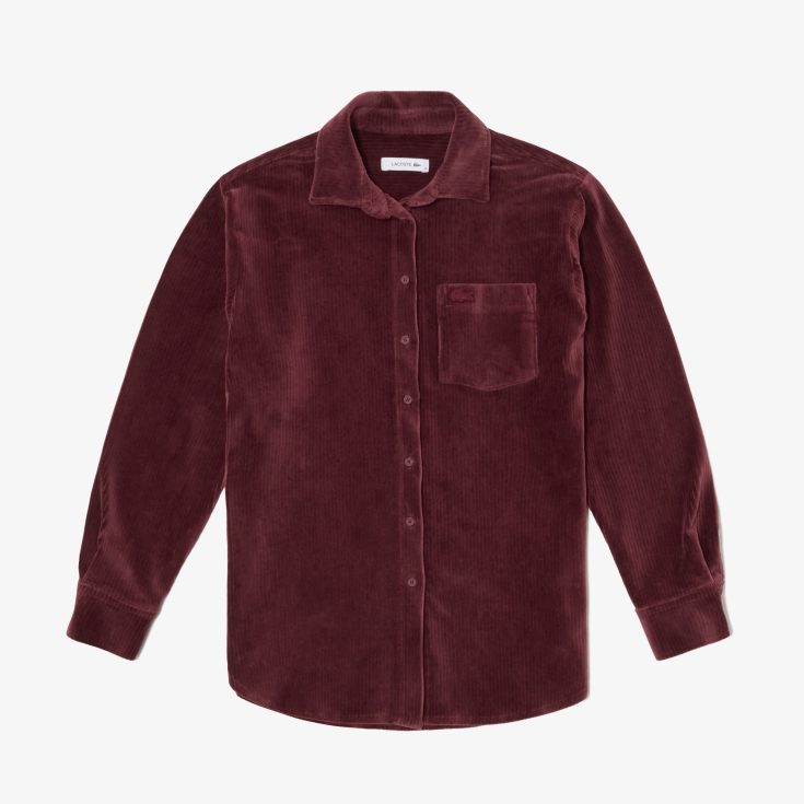 Женская рубашка Lacoste Loose Fit